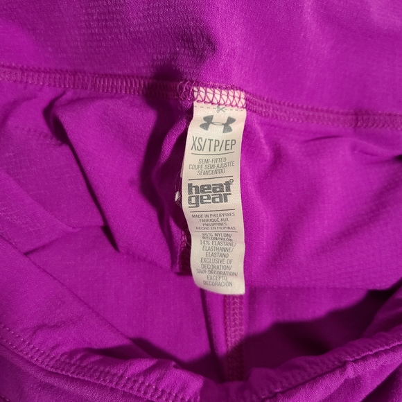 Under Armour Heat Gear Purple Tennis Skirt with Inner Shorts - Picture 4 of 4